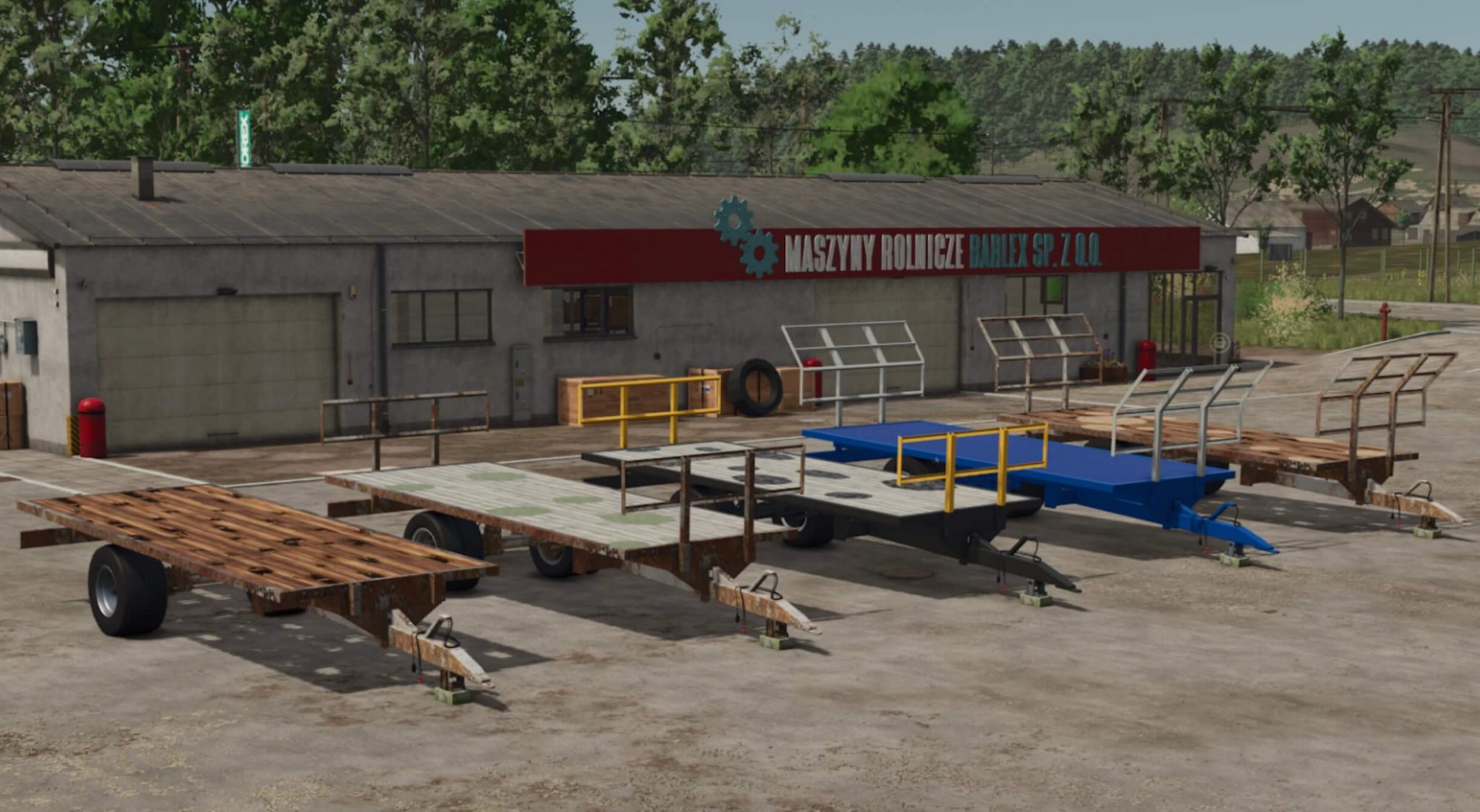 20 Foot Bale Trailer with Autoload V1.0.0.1