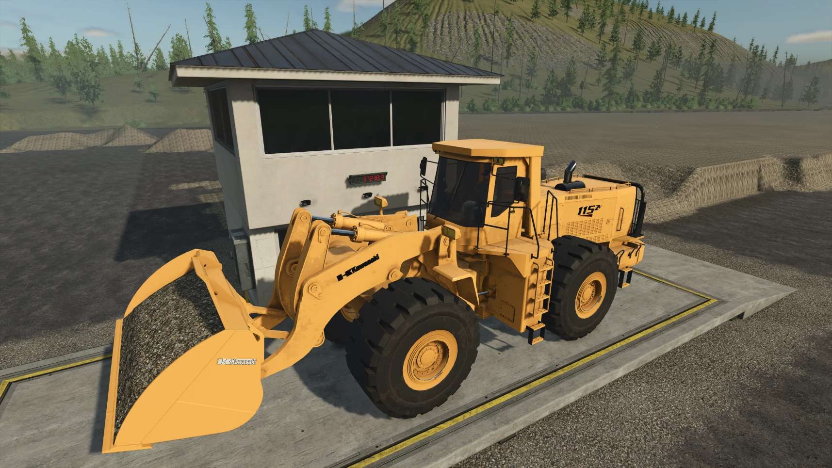 2004 Kawasaki 115ZV Front End Loader v1.0