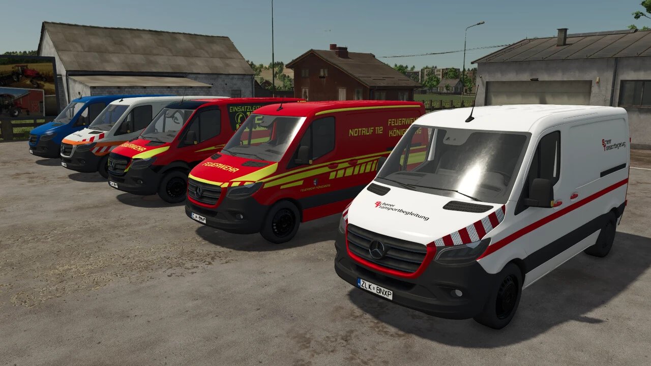 2018 Mercedes-Benz Sprinter Pack v1.0