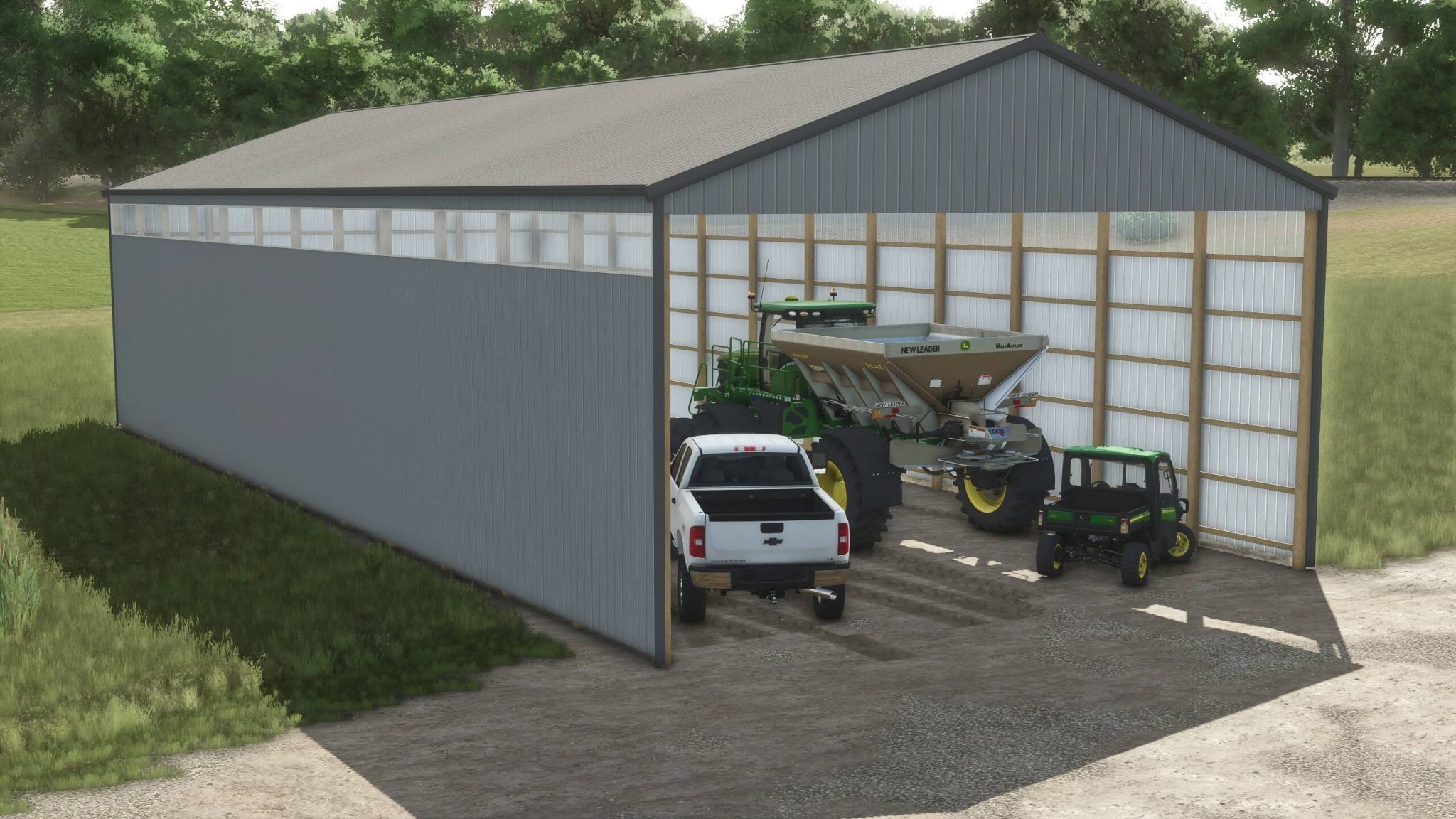 40×97 Open End Shed v1.0