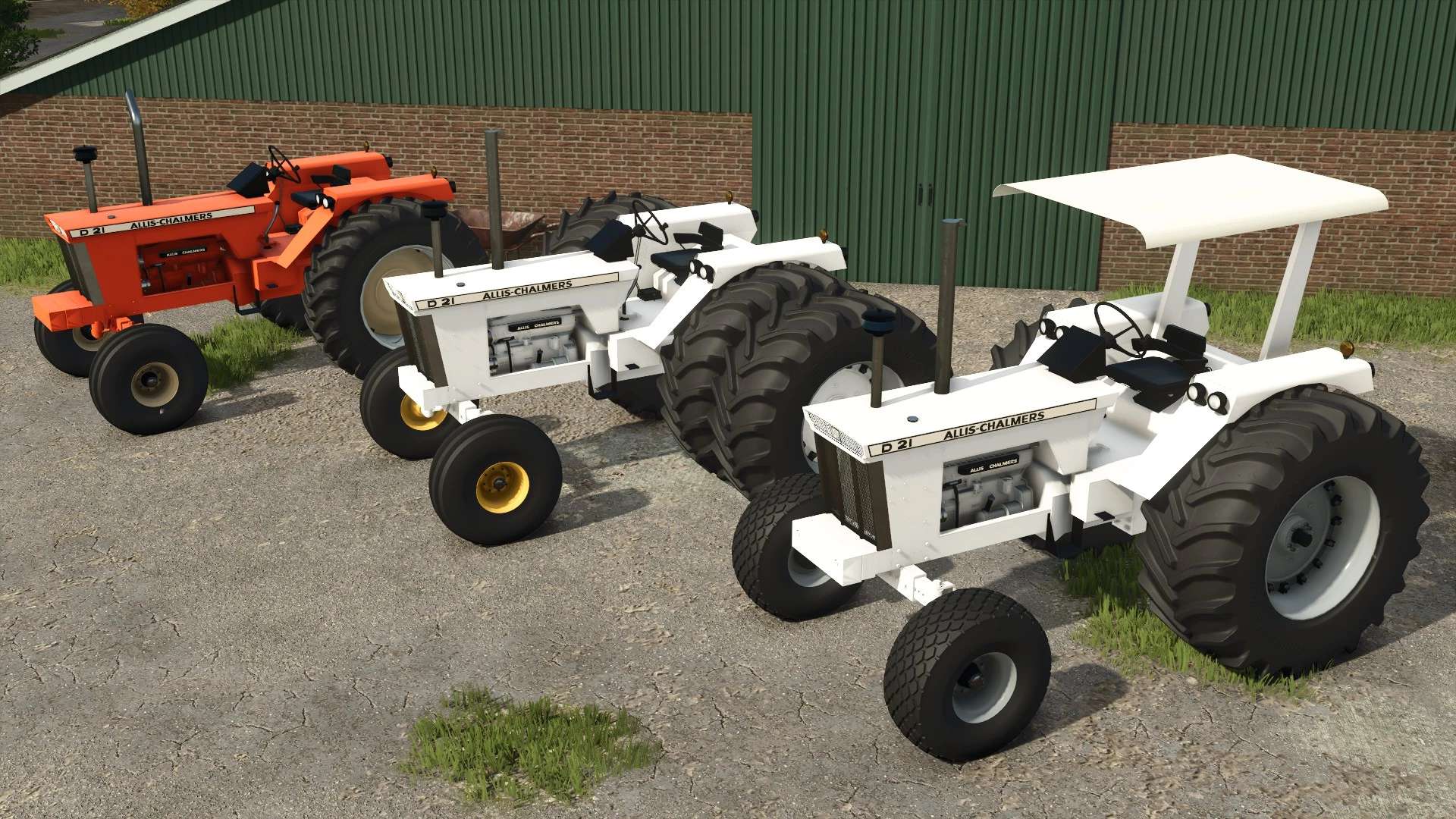 Allis Chalmers D21 Tractors Pack v1.0