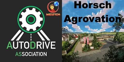 Autodrive network for the map Horsch Agrovation v1.0