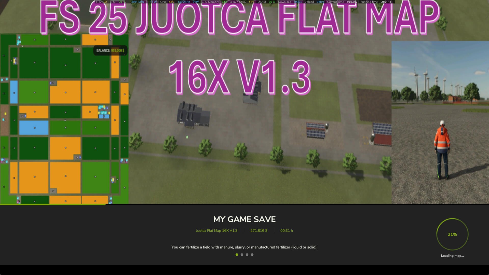 AutoDrive of Juotca Flat Map16X V1.3