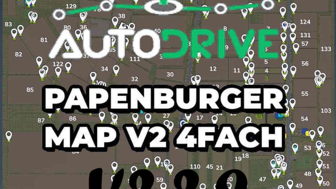 Autodrive Papenburger Map V2.2.9 V1.0