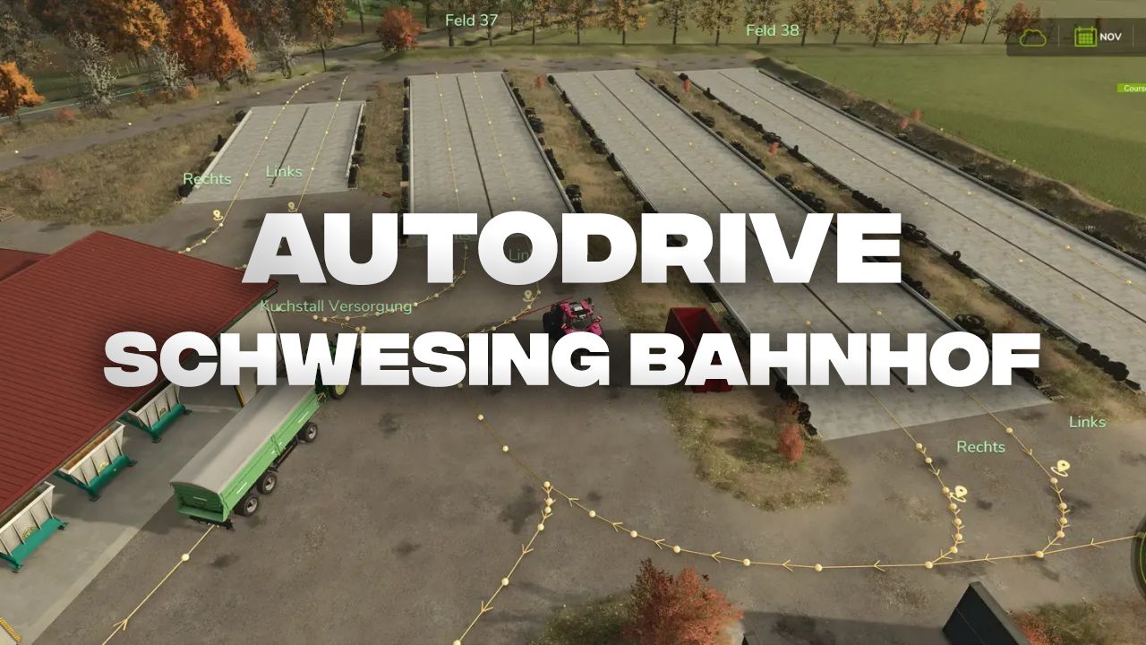 AutoDrive Schwesing Bahnhof V1.0