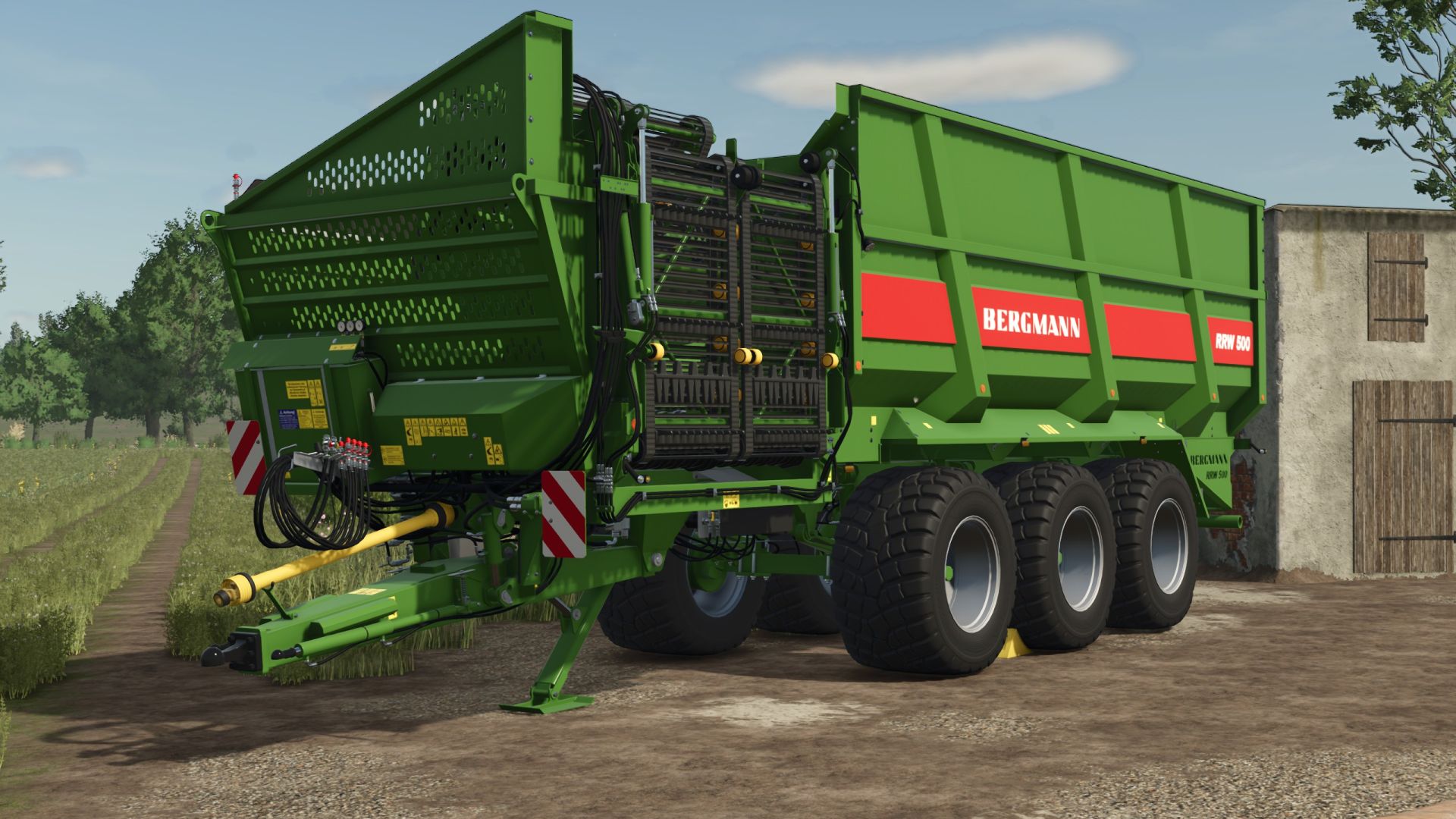 Bergmann RRW 500 Sugarbeet Cutter Edit v1.0