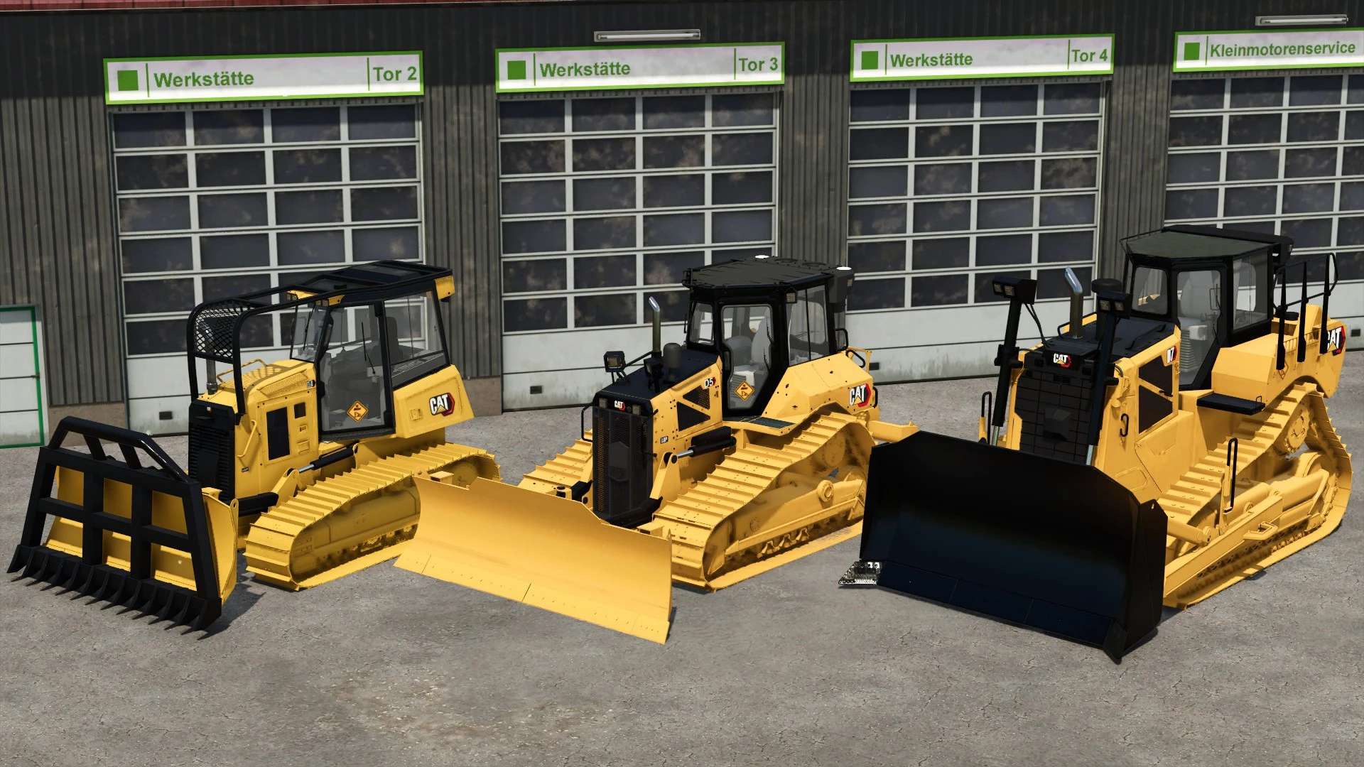 CAT D4 & D5 & D7 Next Gen Dozers v1.0