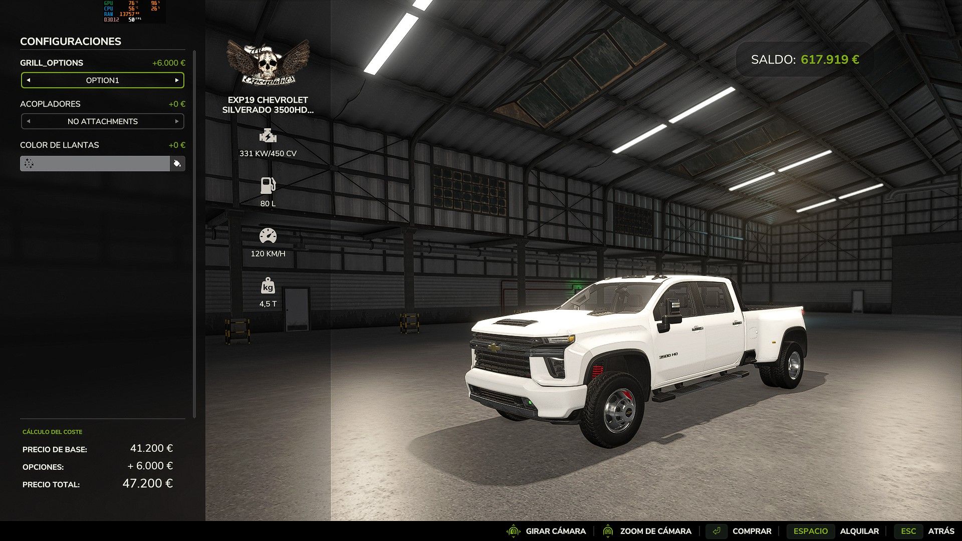 Chevrolet Silverado 2500 2020 V1.0