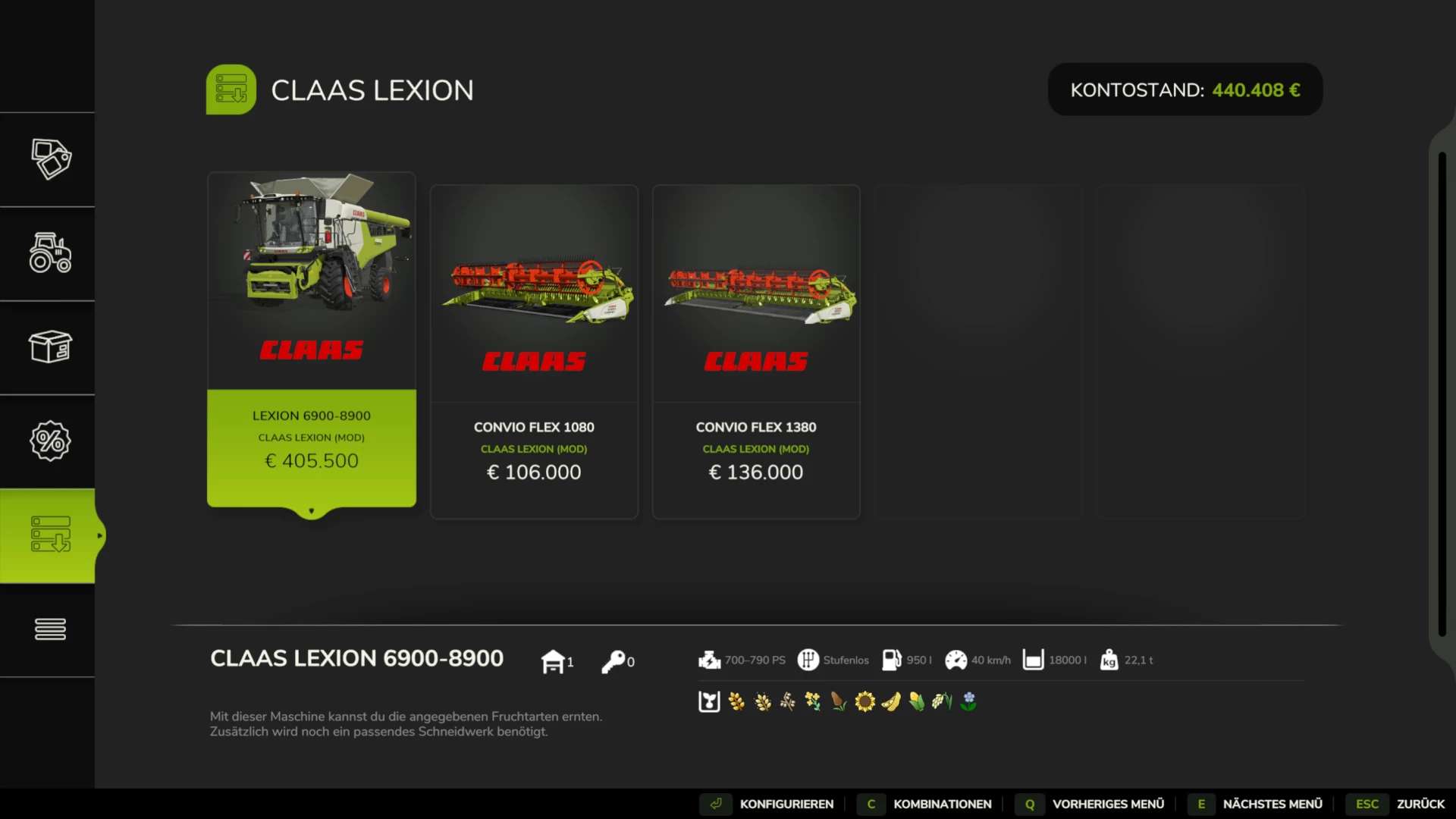 Claas Lexion 6900 – 8900 v1.0