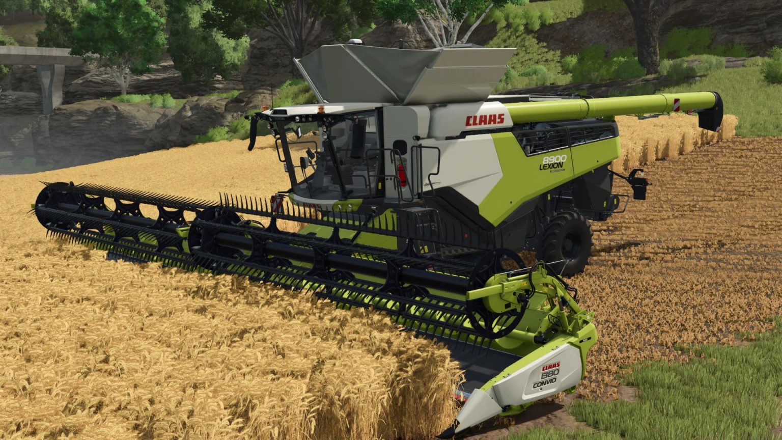 CLAAS Lexion 8900 and cutting bars V1.0.0.1