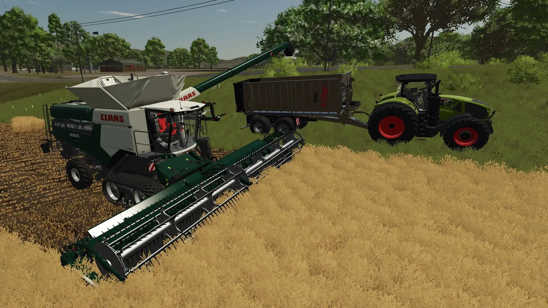 CLAAS Lexion combine harvester v1.0