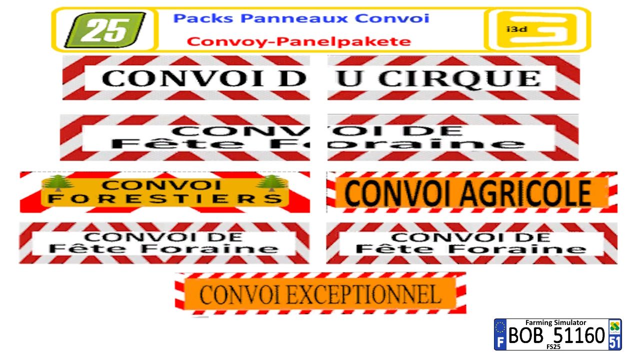 Convoy panels Prefab V1.1
