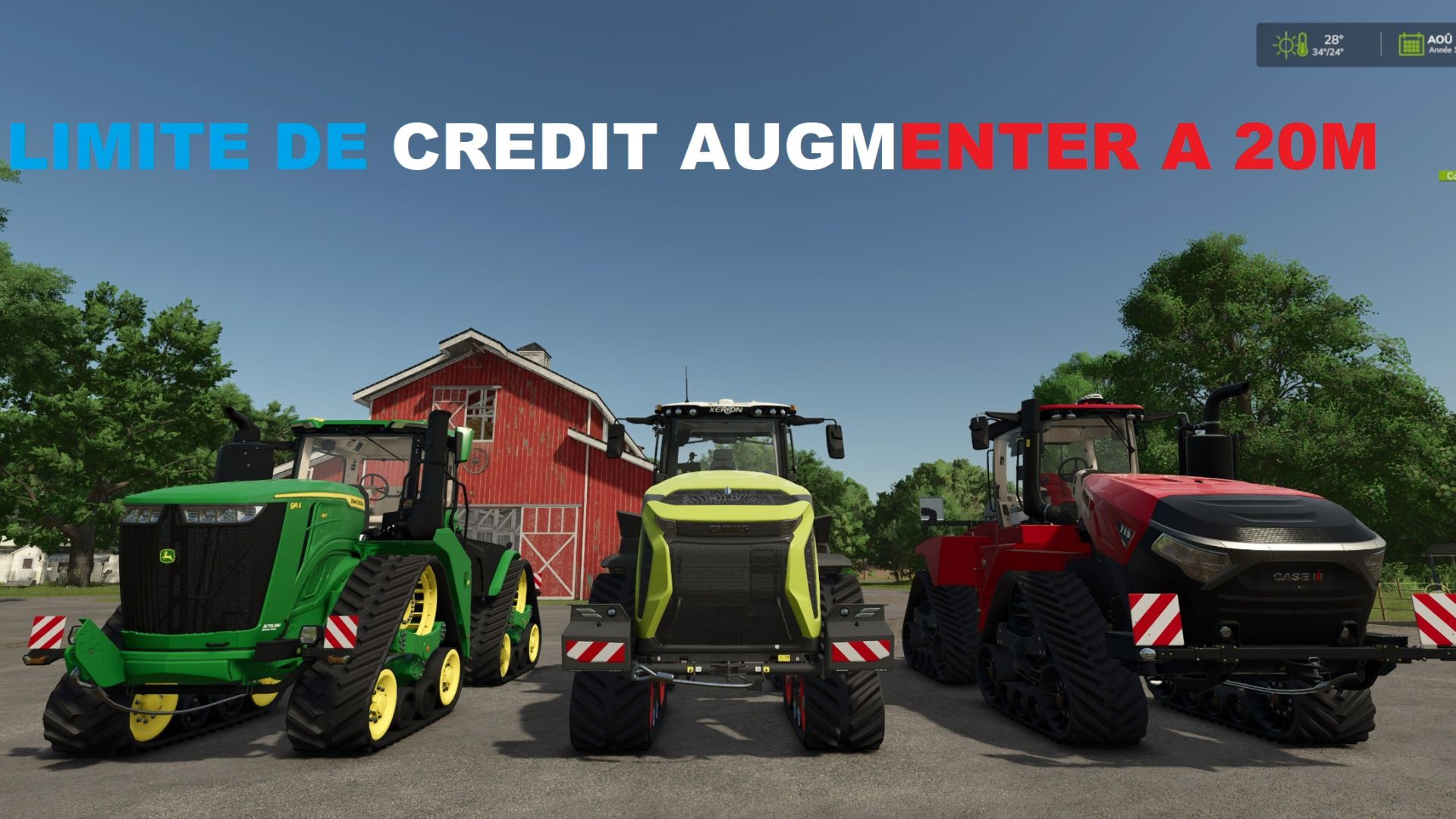 Credit limit increased to 20 million V1.0
