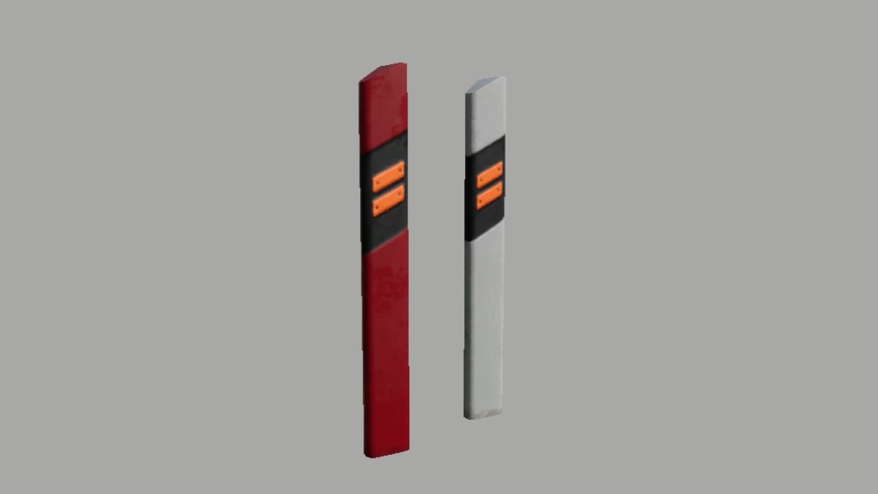 Czech bollards Prefab v1.0