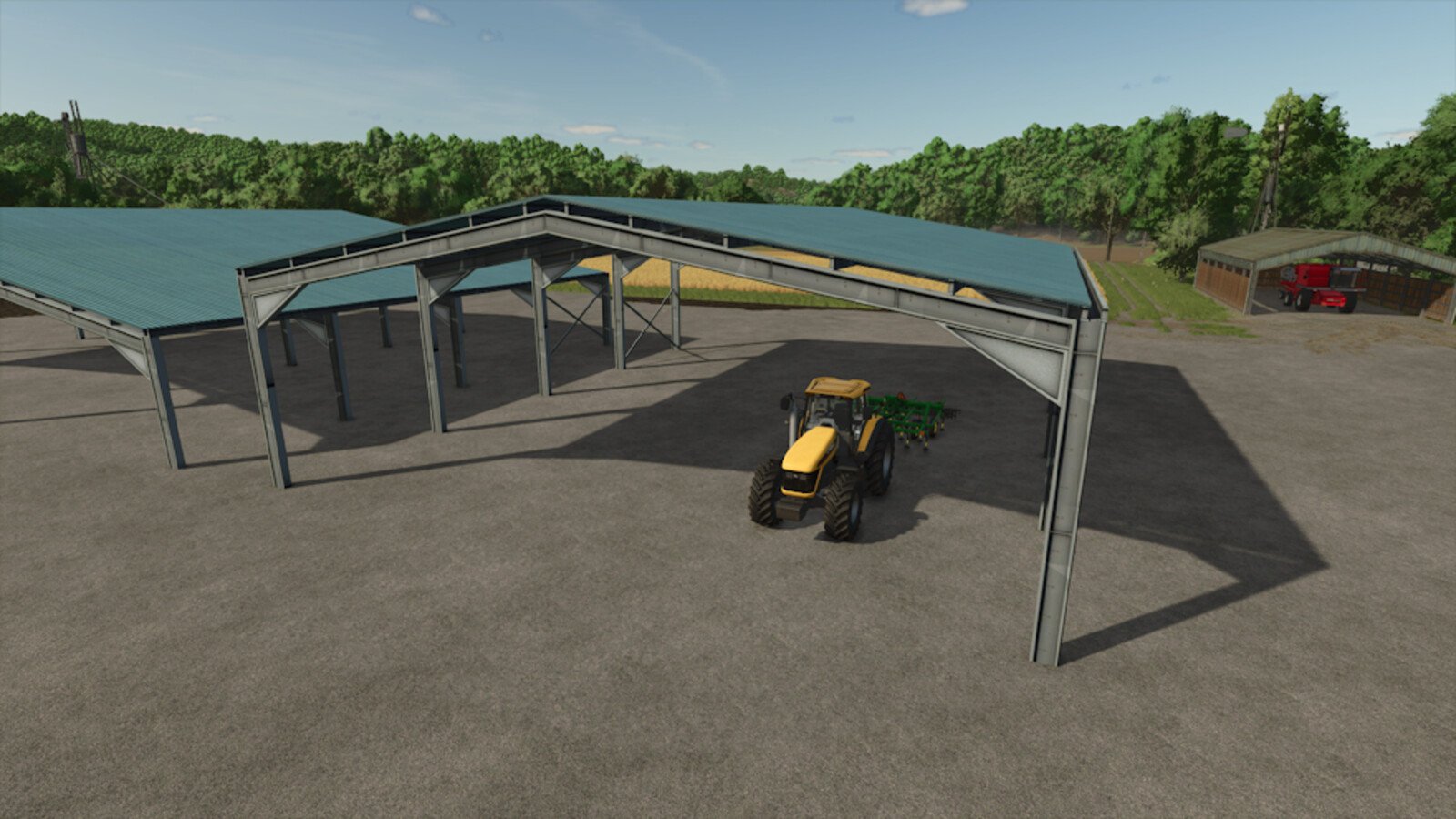 Easy Hall Sheds Pack v1.0