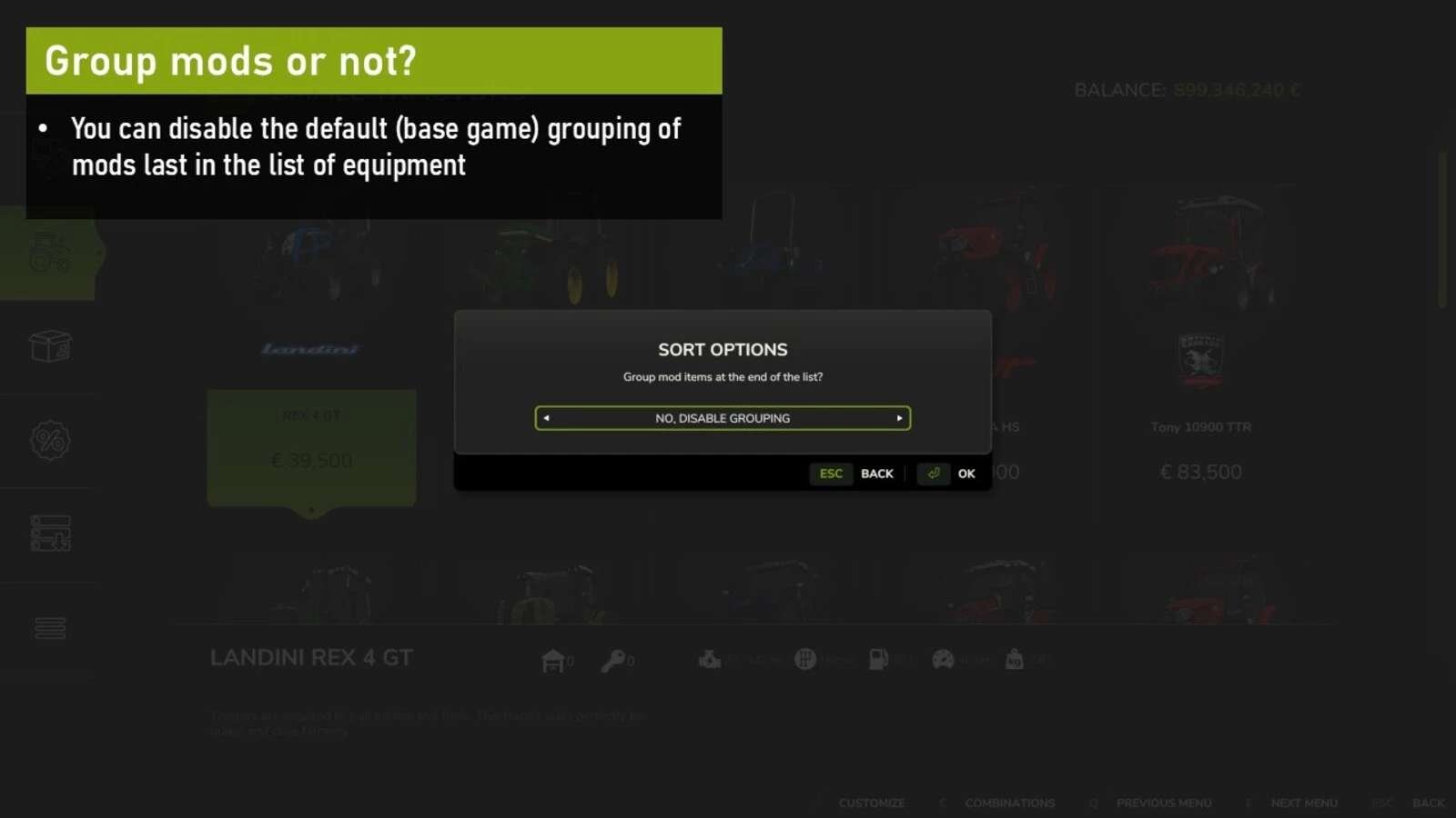 Enhanced Shop Sorting v1.1