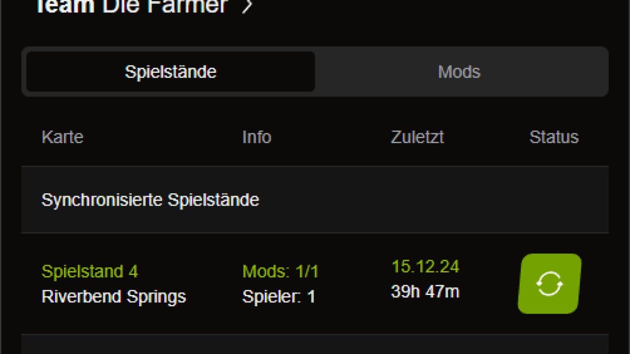 Farm Station 25 – Savegame and Mod syncer v0.3