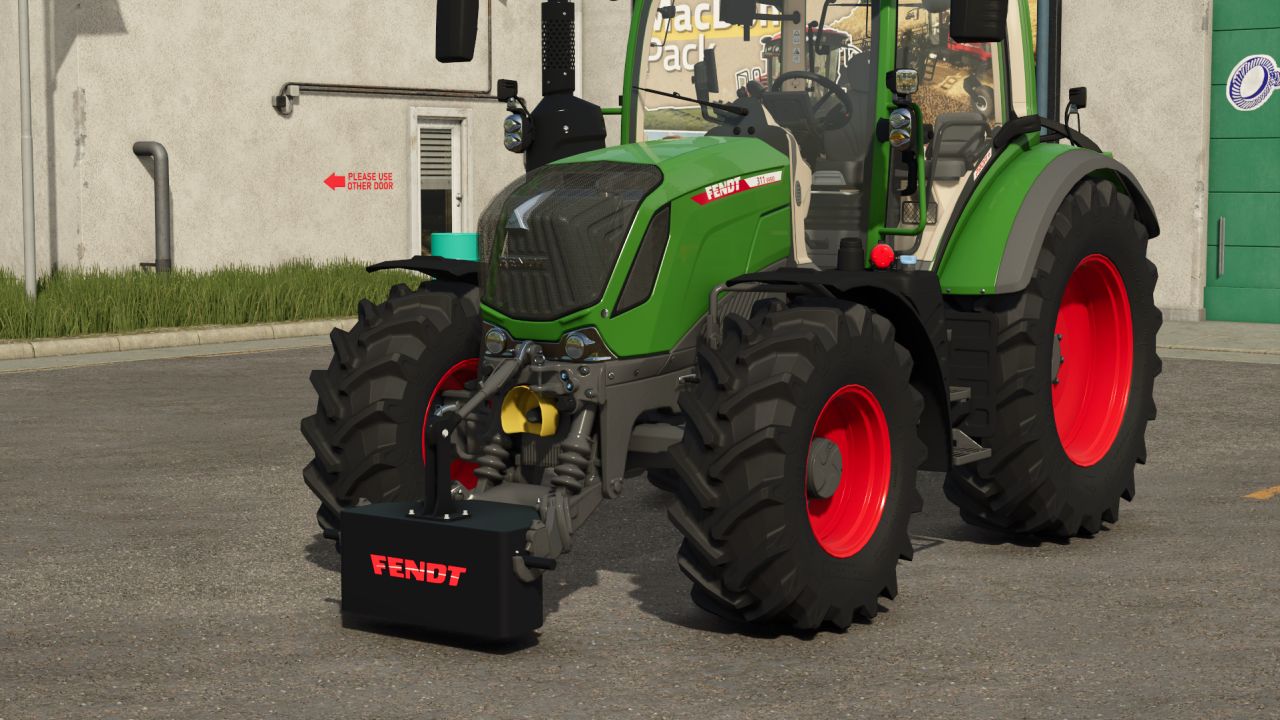 Fendt 800kg weight V1.0