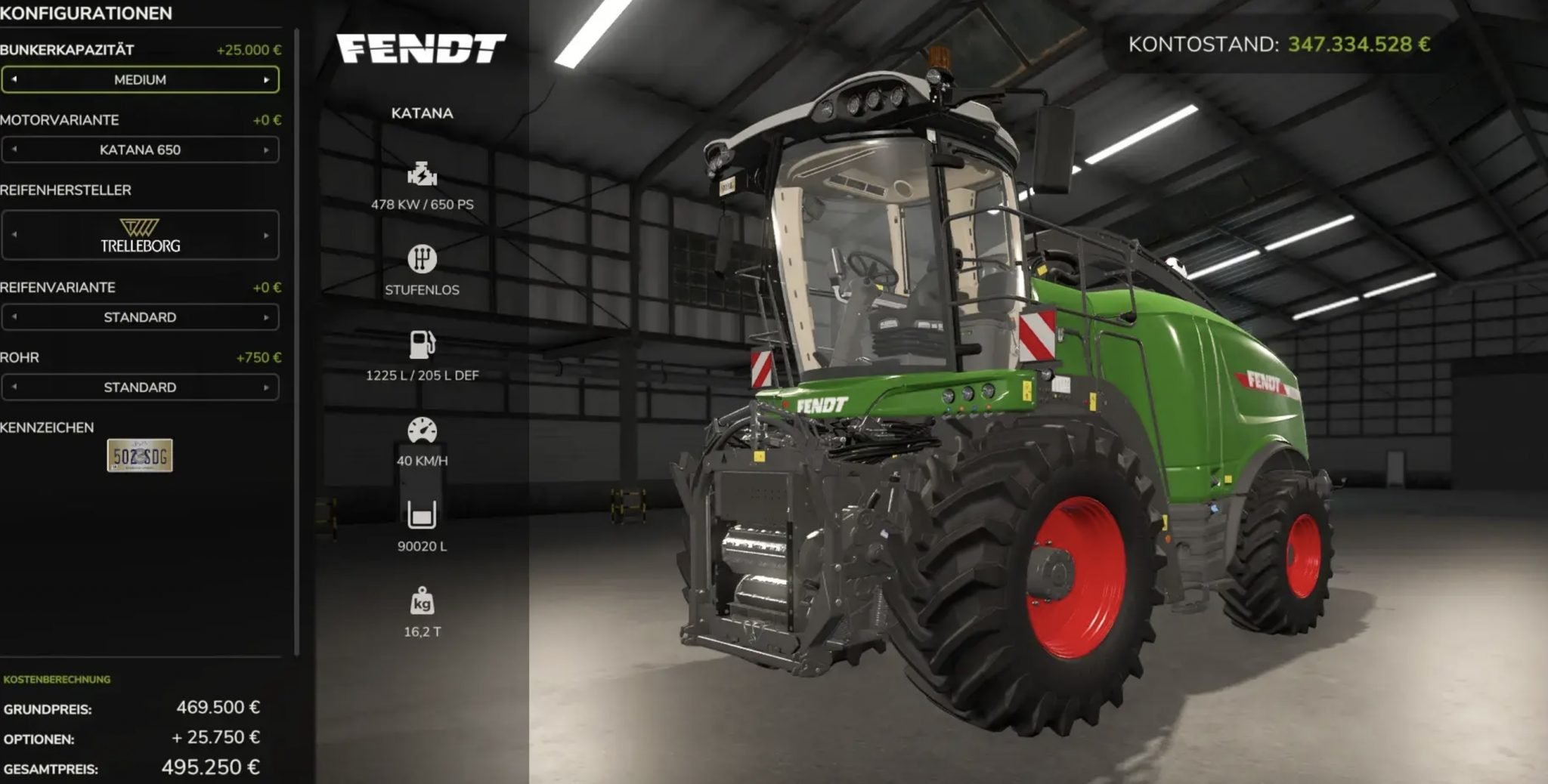 Fendt Katana (with tank) v1.0