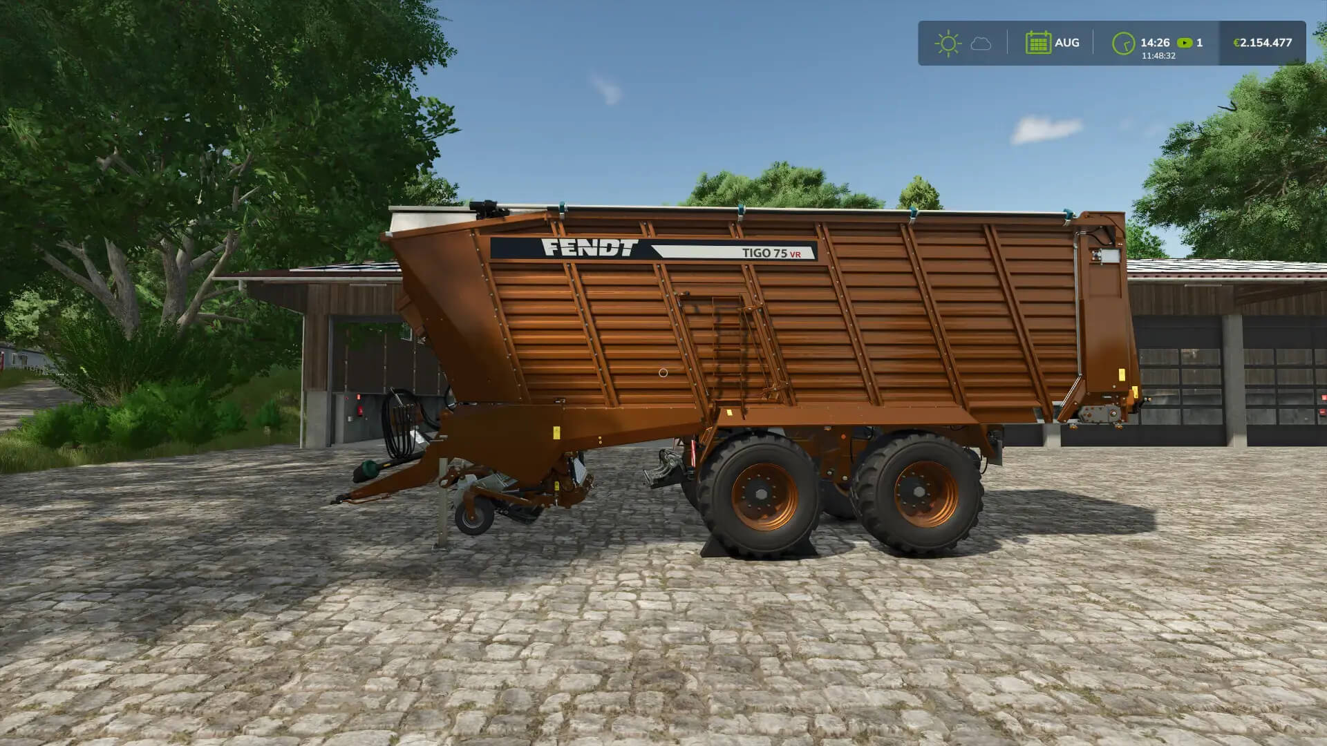 Fendt Tigo75VR Trailer V1.0