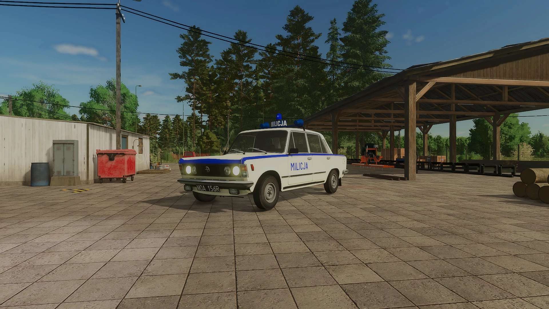 Fiat 125p FSO Milicja V1.0
