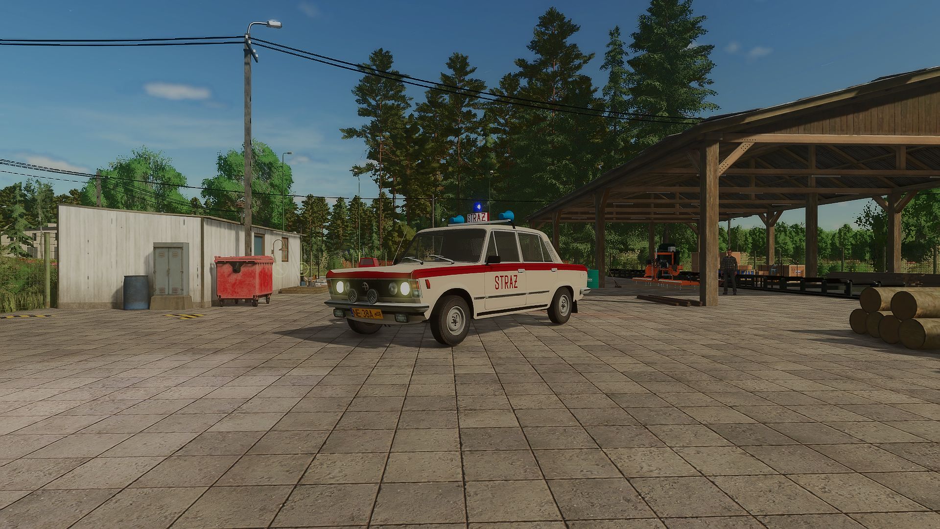 FIAT 125P SLOP FSO NE 38A – historic vehicle V1.0