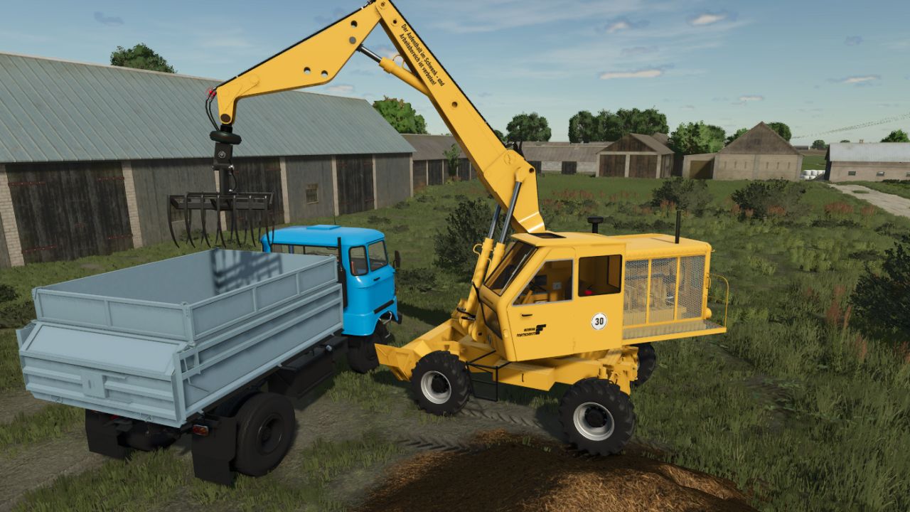 Fortschritt T174 Weimar Bagger V1.0