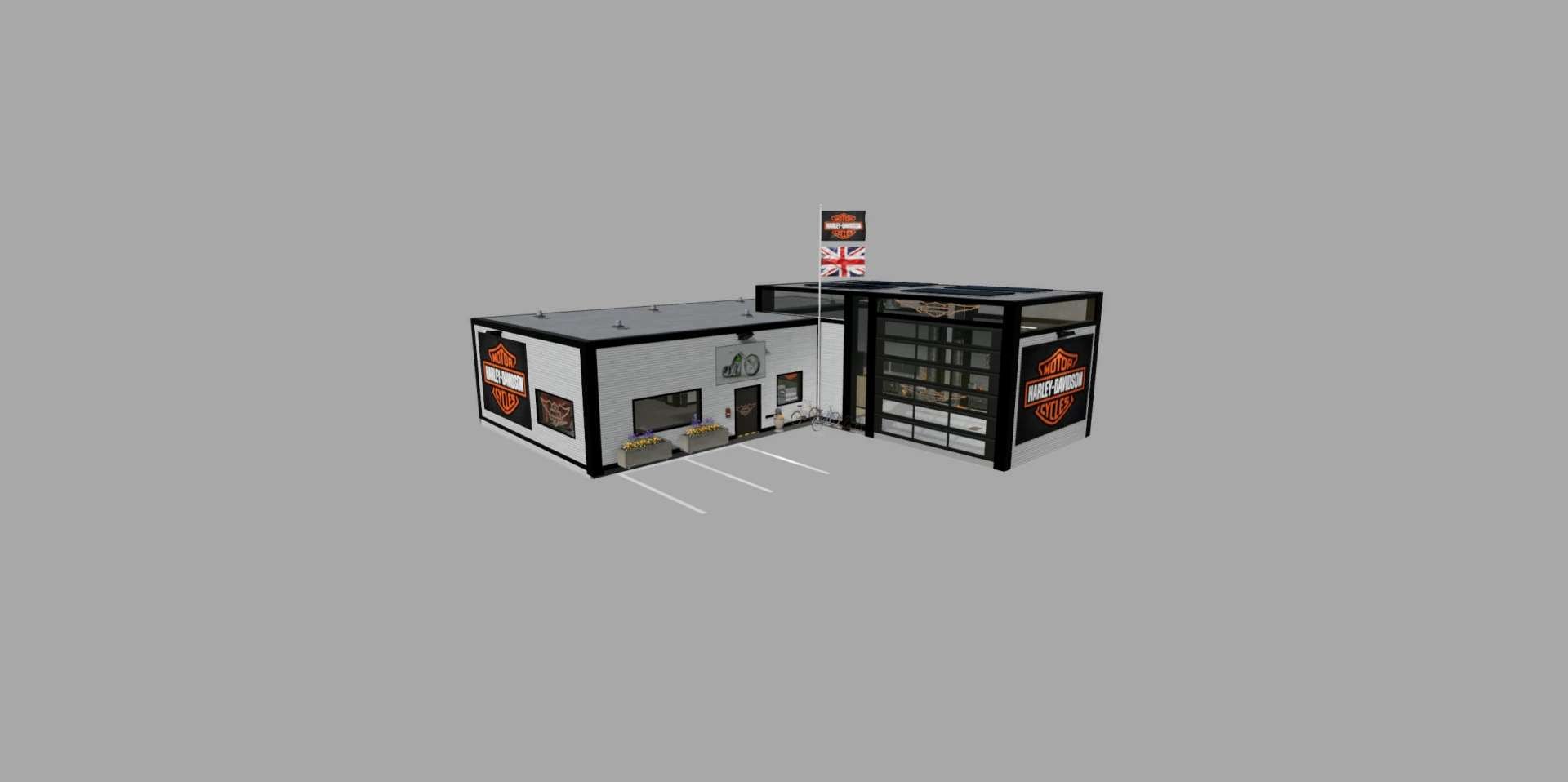 FS25 - Harley Davidson Workshop EDIT v1.0 | FS25 Mods, Farming ...