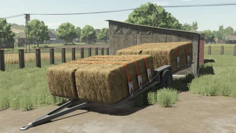 Old Bale Trailer v1.0