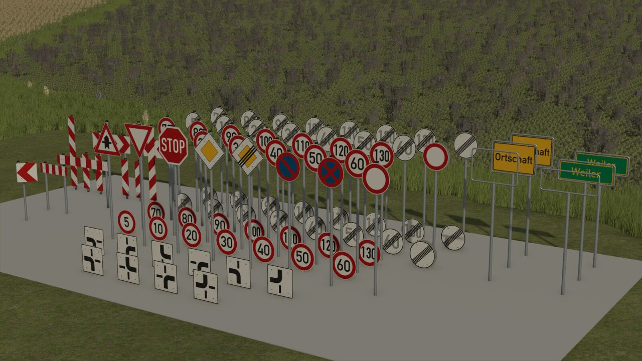 German Traffic Signs Prefab V1.0.0.1
