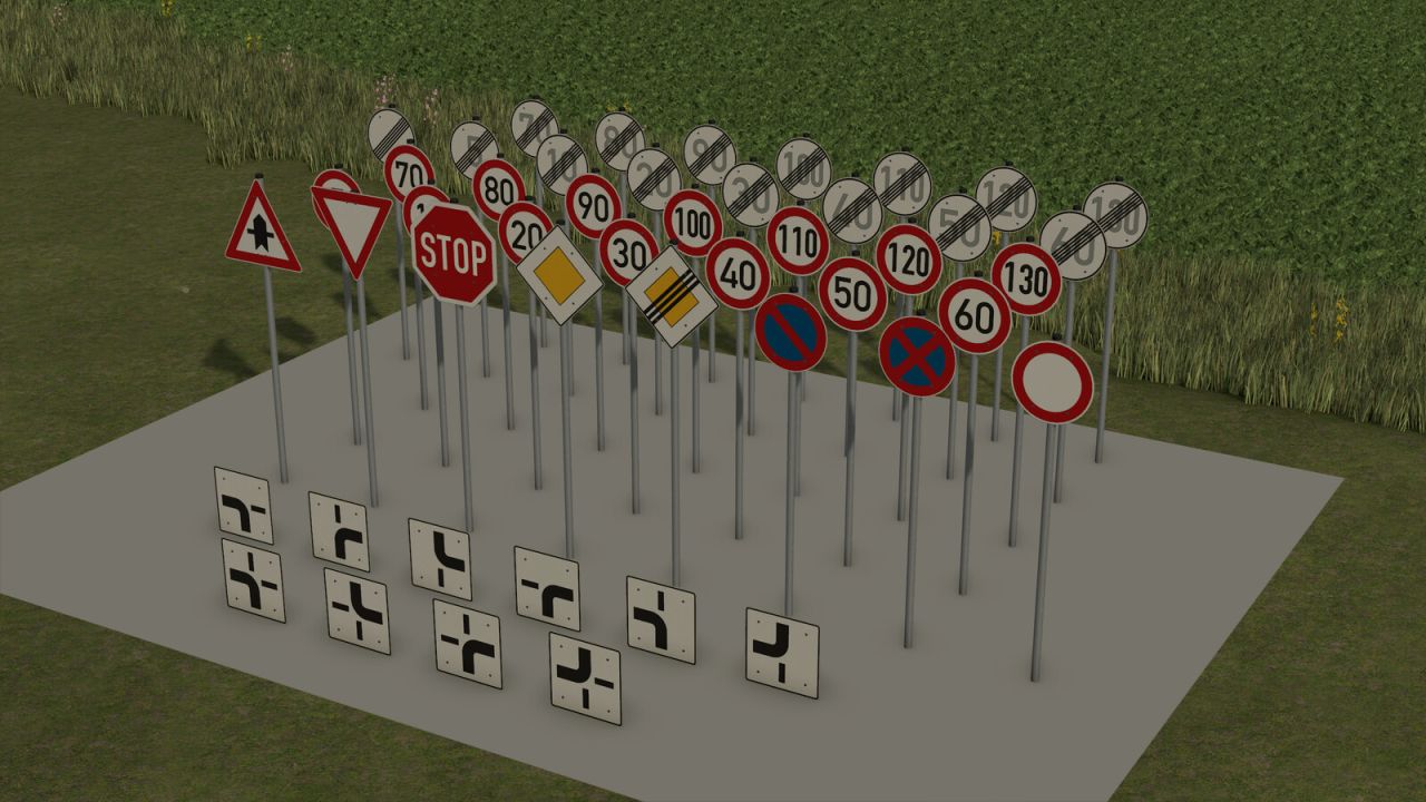 German Traffic Signs Prefab v1.0