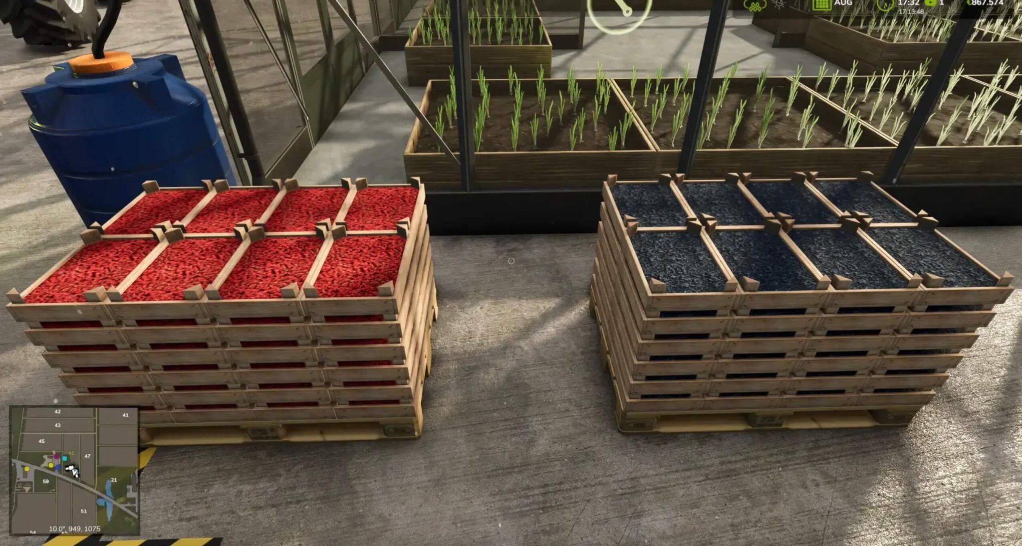 Greenhouse with additional crops v1.0