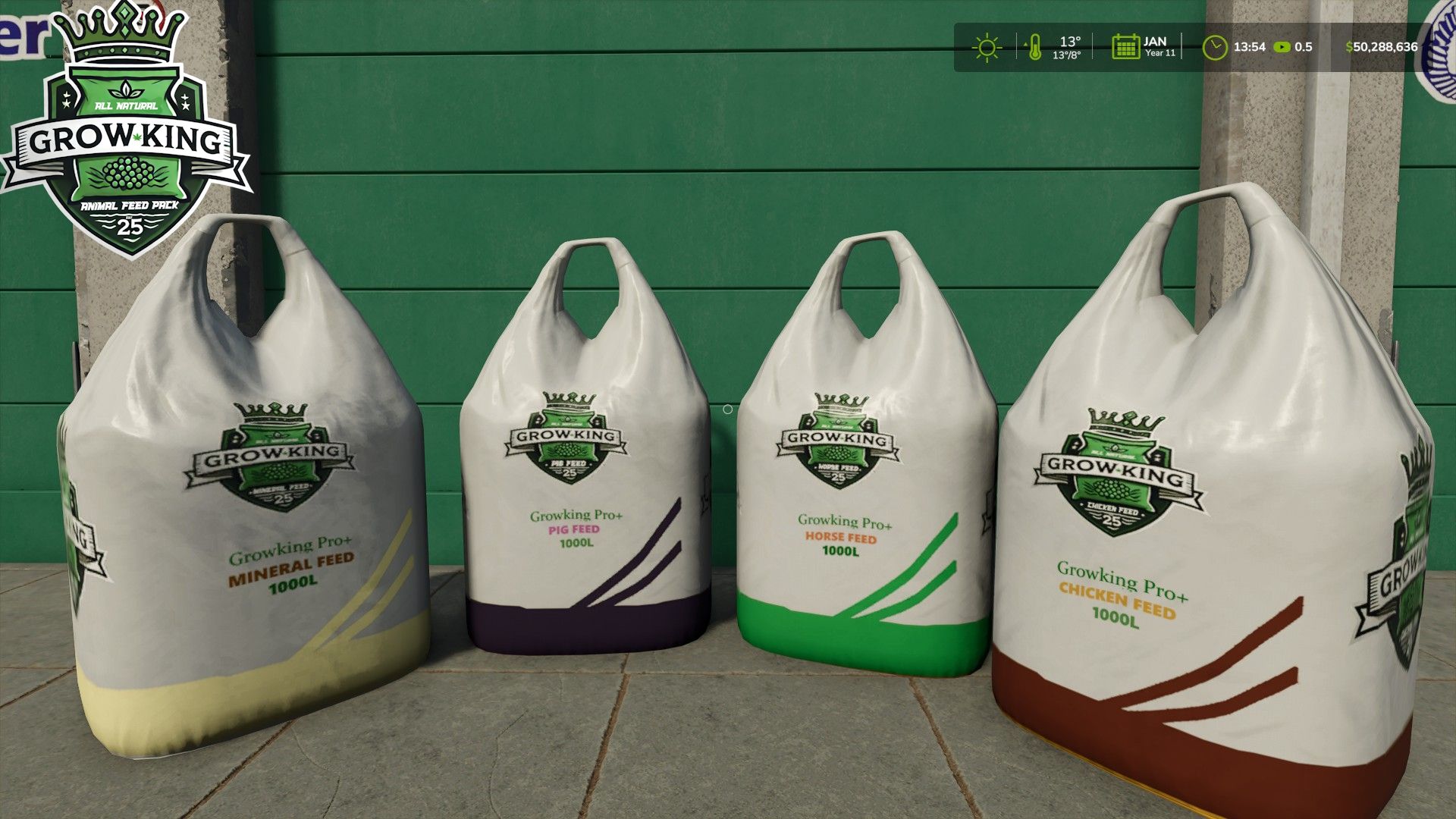 GrowKing Animal Feed Pack V4.2