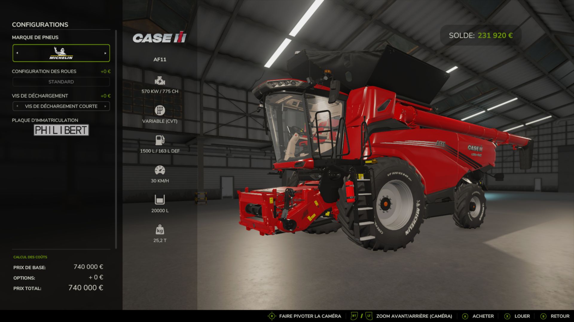 Harvester pack Tyre version v1.0