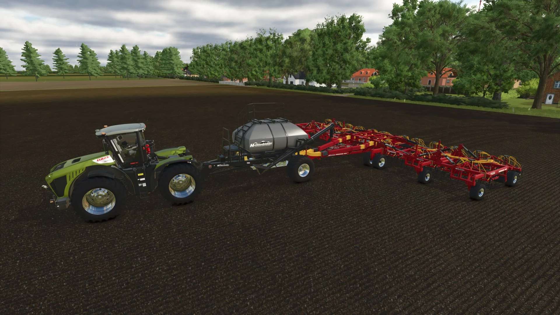 Hatzenbichler TH18 seed drill with seed and fertilizer tank v1.0