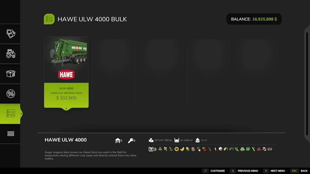 Hawe ULW 4000 Bulk v1.0