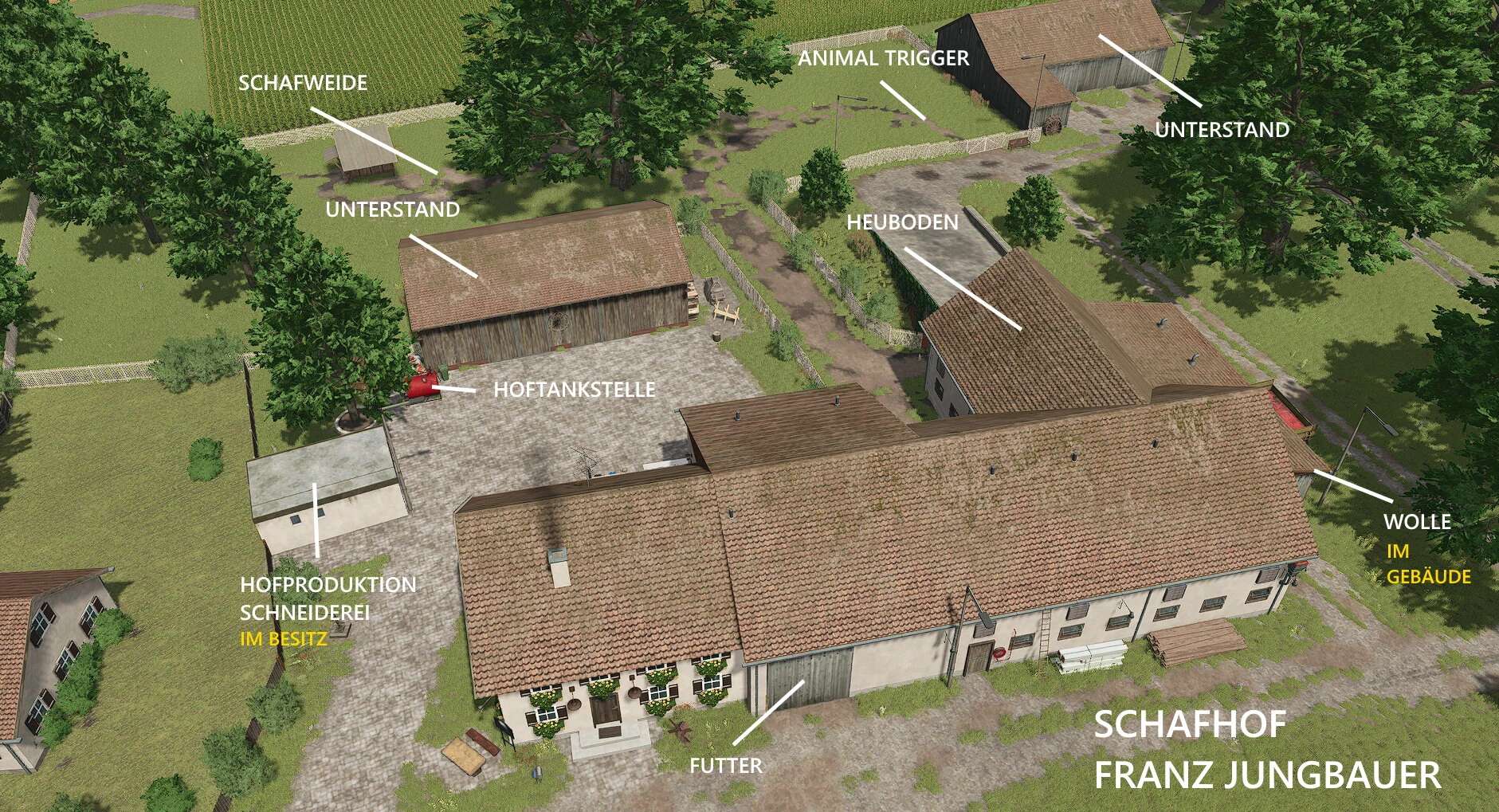 Hinterkaifeck Map v5.0