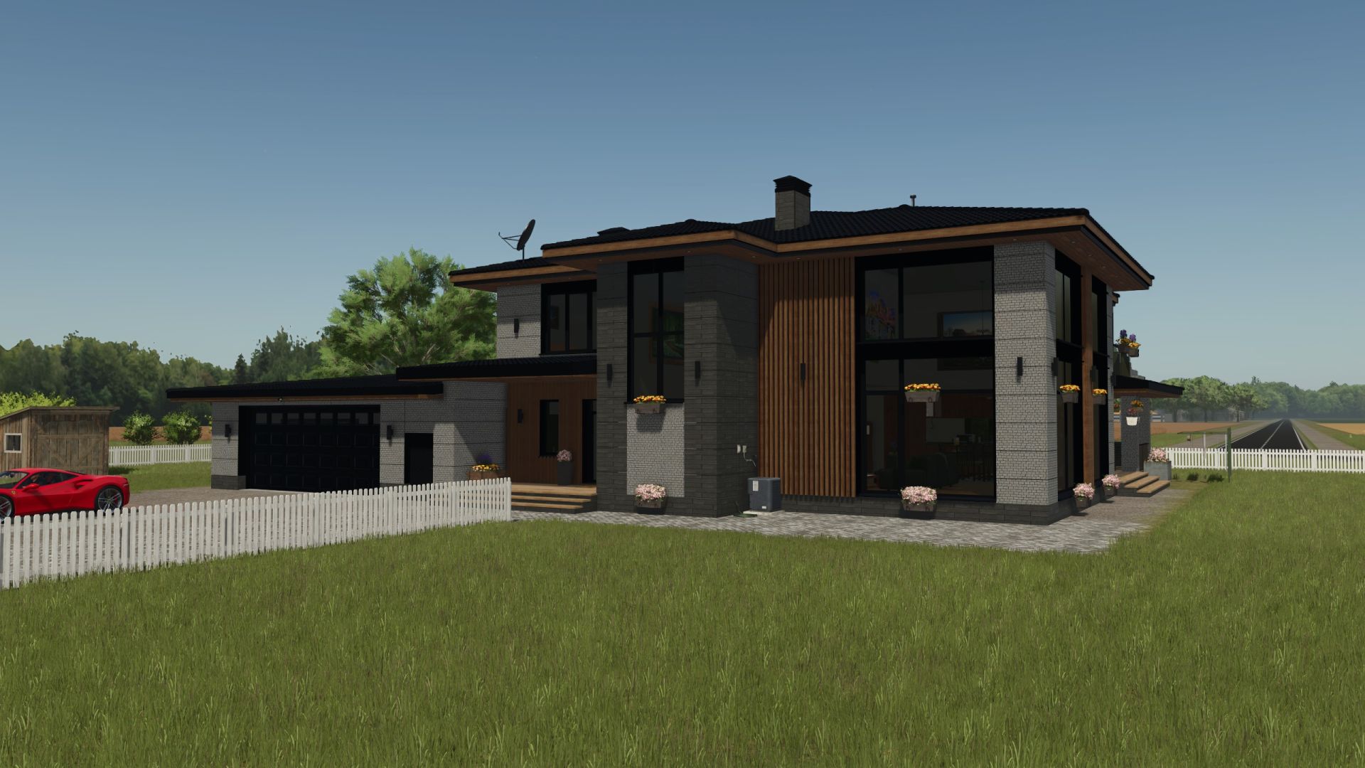 House 4 bedroom 3 bathrooms Style 1 V1.0