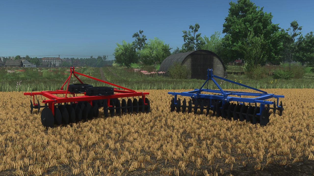 Hydraulic Disc harrow MF 32 V1.0