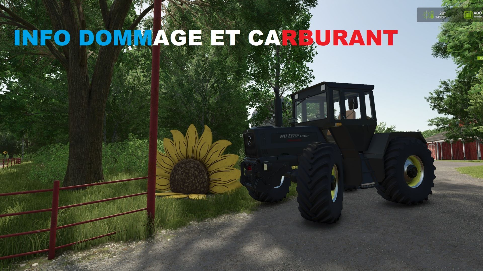 Info on the wear and essence of vehicles V1.0