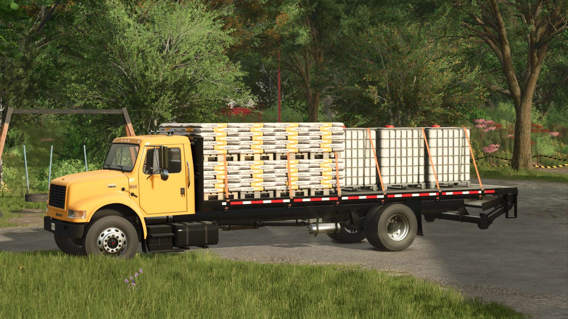 International 4900 Stakebed v1.1