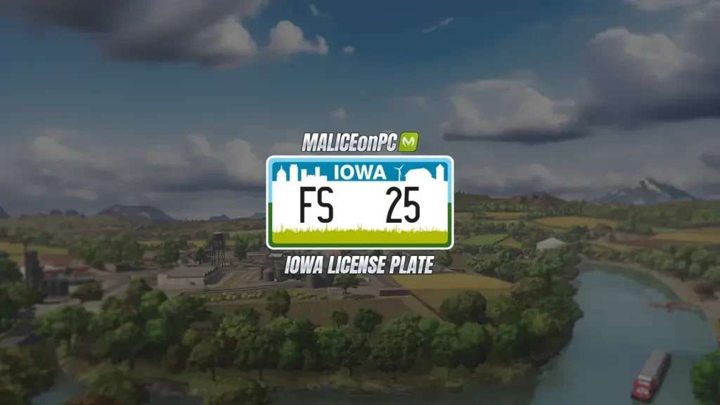 Iowa License Plate v1.0