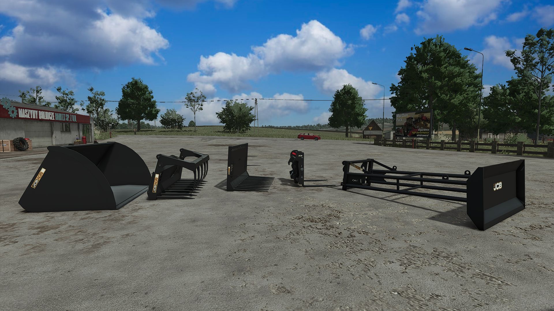 JCB Telehandler Attachments V1.1