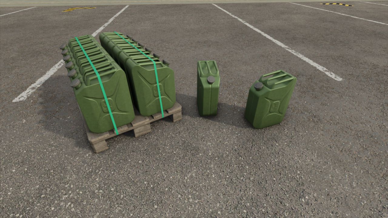 Jerry Can And Pallet V1.0