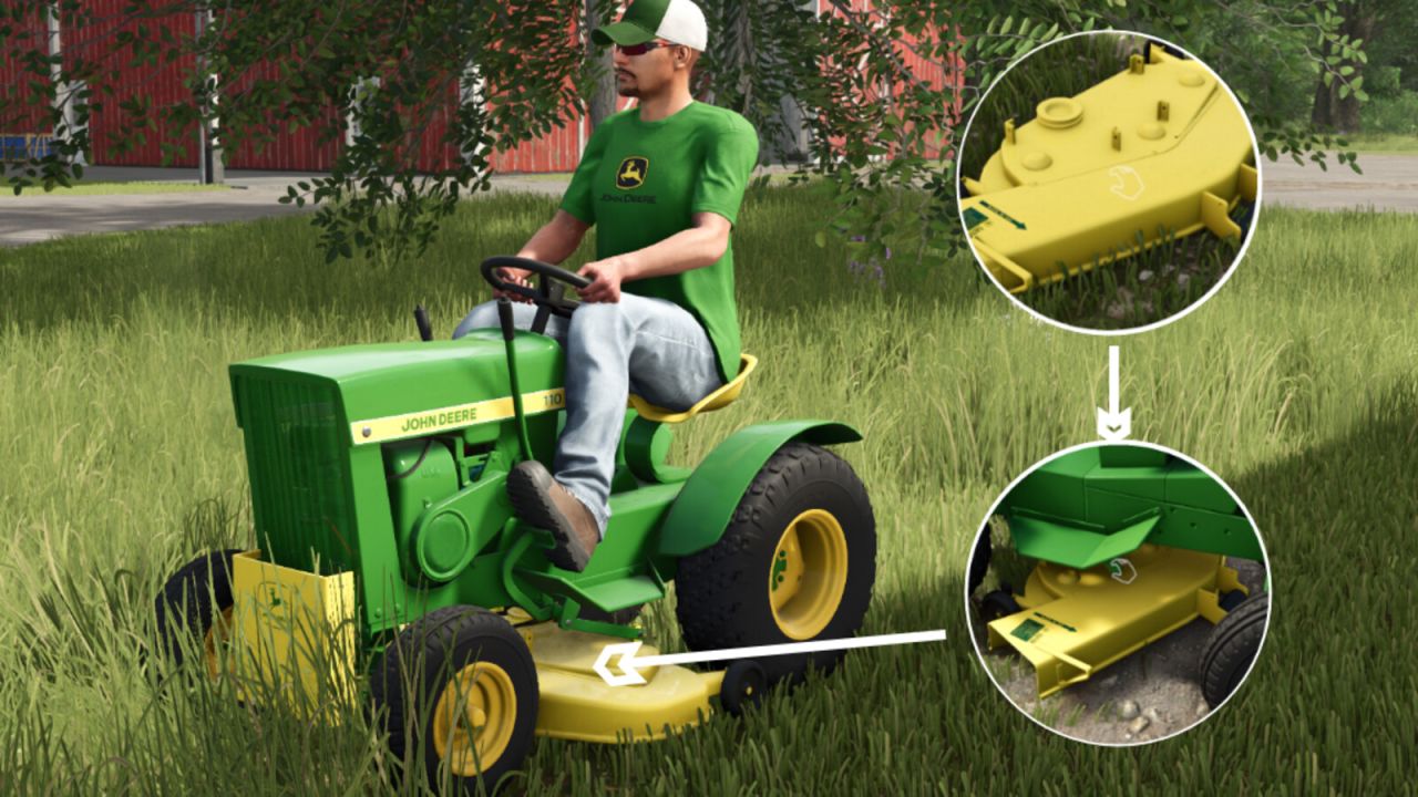 John Deere 110/112 Round Fender v1.0
