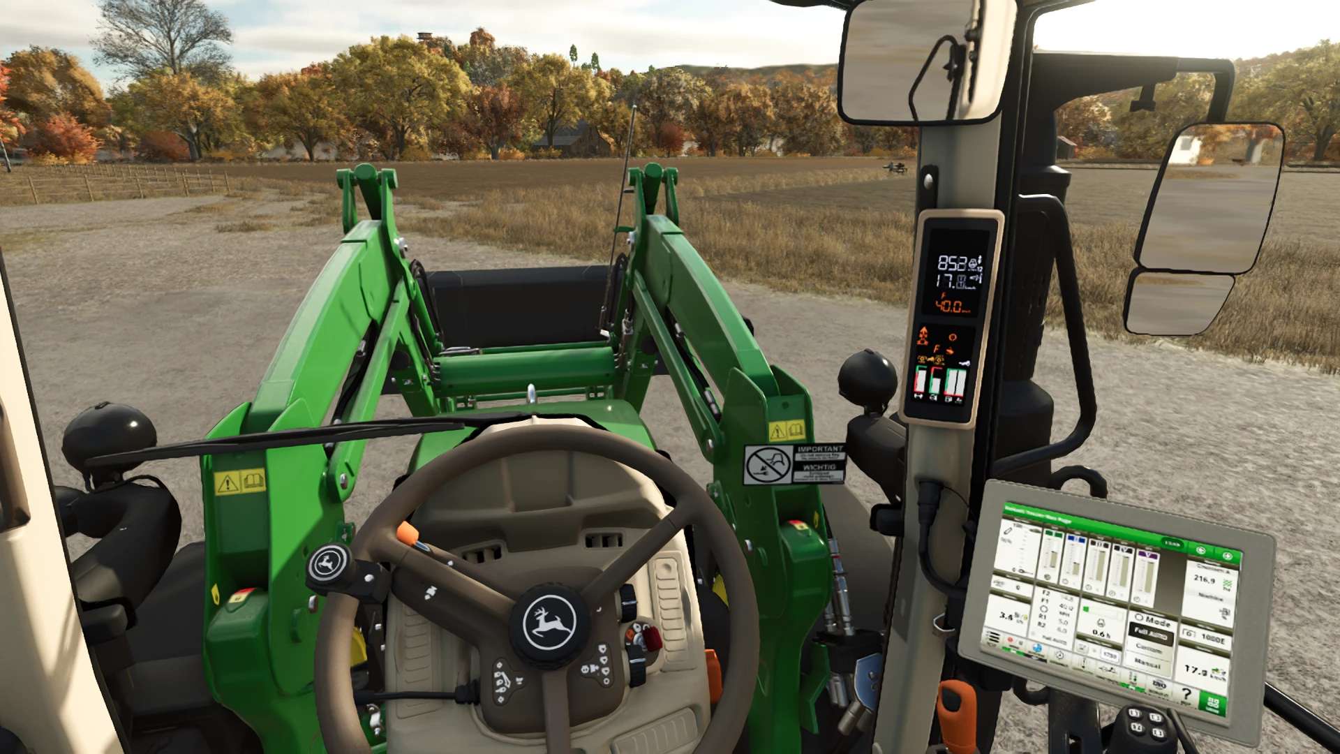 John Deere 6M + FL 603R v1.0