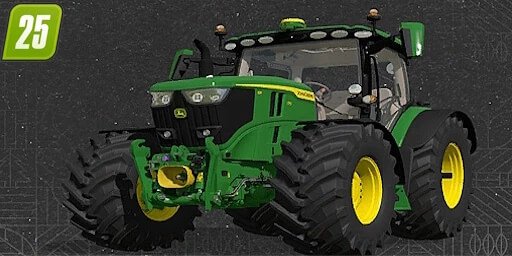 John Deere 6R Large Frame + sound update v1.0