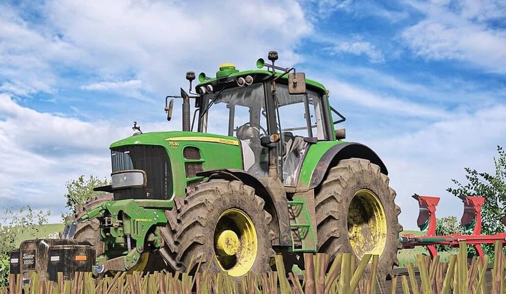 John Deere 7030 Premium Tractor v1.0