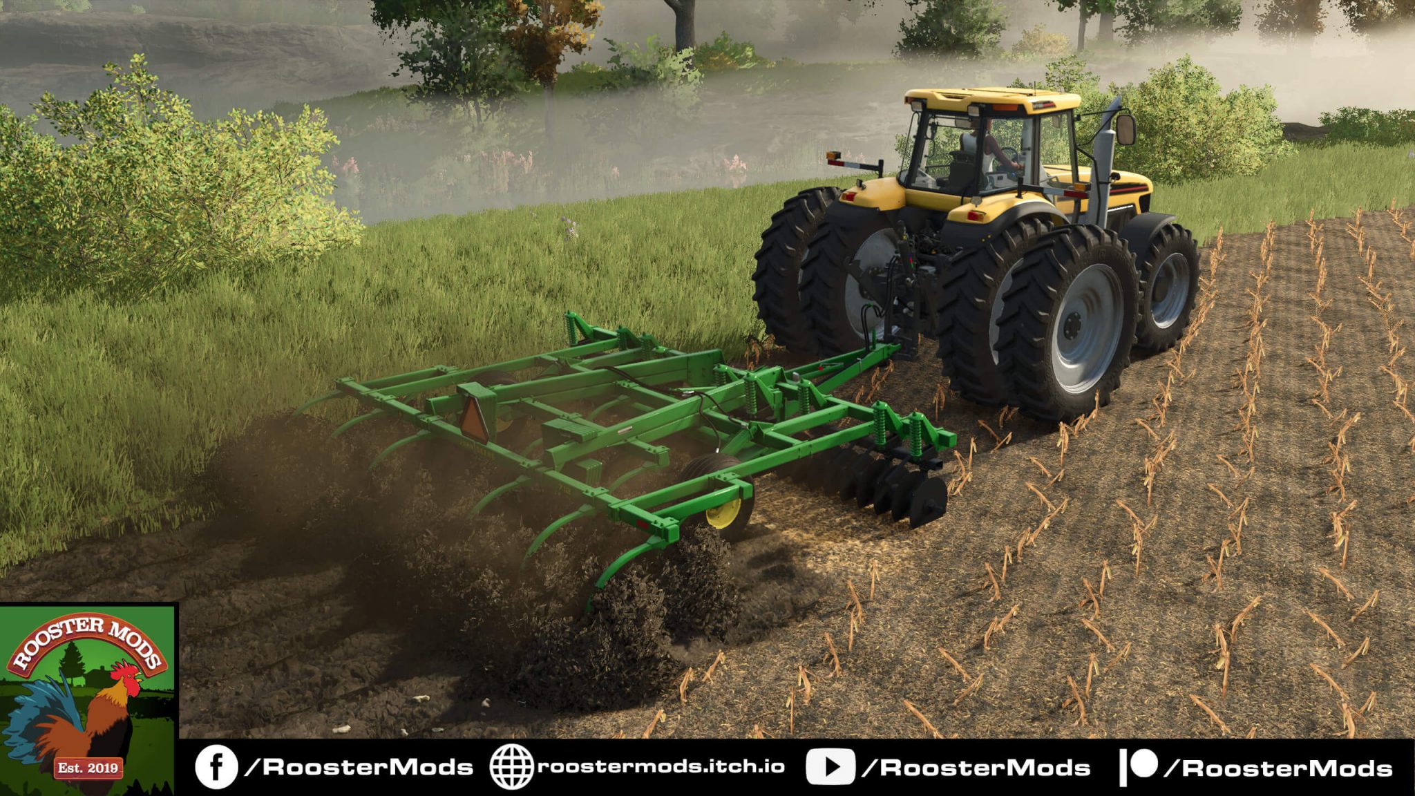 John Deere 712 Mulch Tiller V1.0