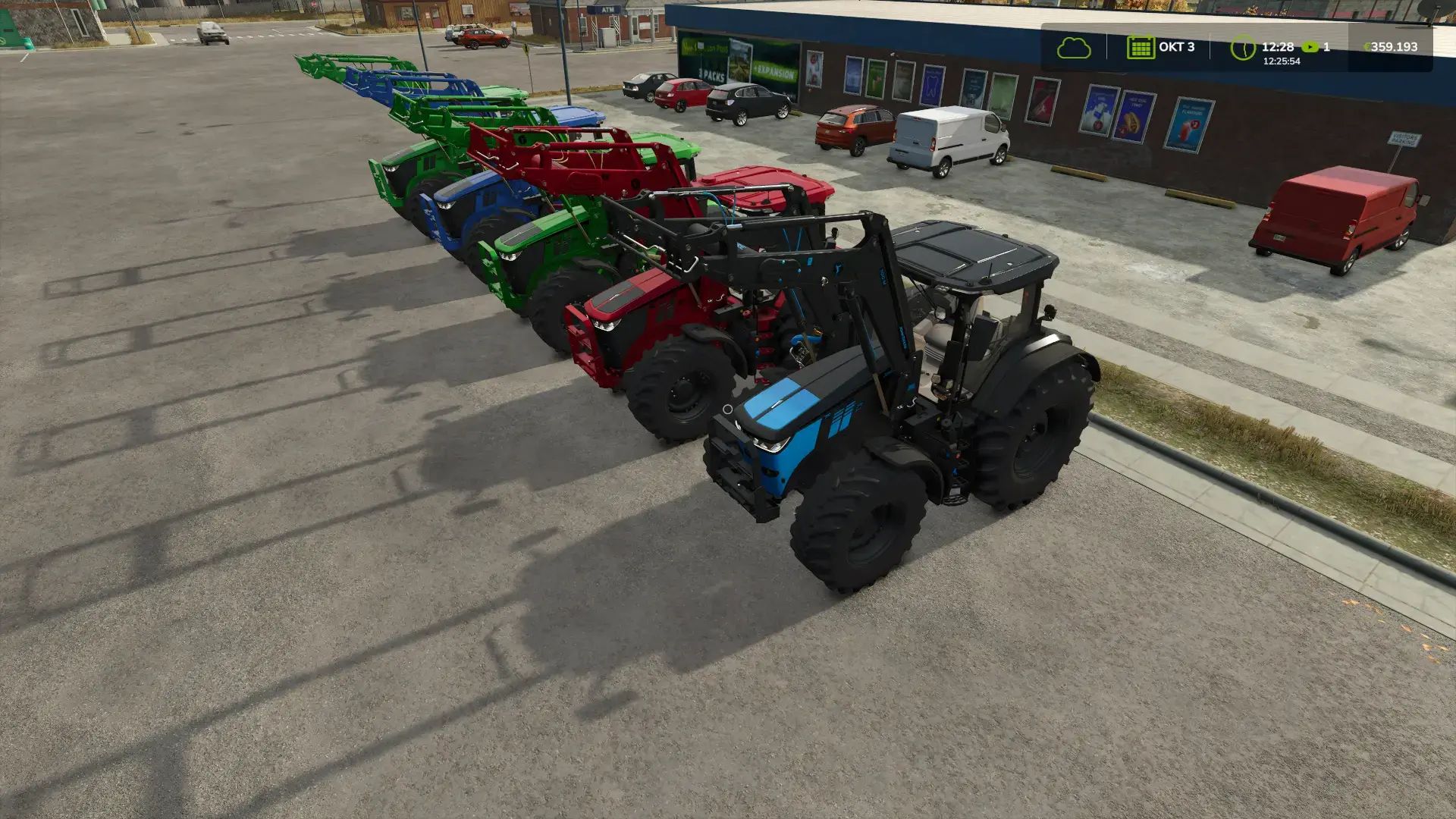 John Deere 7R with front loader v1.0.0.2